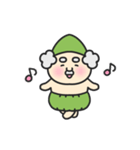 キュートな妖精おじさん（文字なし）（個別スタンプ：8）