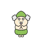 キュートな妖精おじさん（文字なし）（個別スタンプ：9）