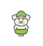 キュートな妖精おじさん（文字なし）（個別スタンプ：10）