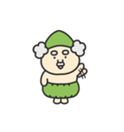 キュートな妖精おじさん（文字なし）（個別スタンプ：13）