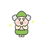 キュートな妖精おじさん（文字なし）（個別スタンプ：14）
