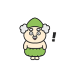 キュートな妖精おじさん（文字なし）（個別スタンプ：16）