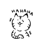 途艸のけっこう使えるユルい猫（個別スタンプ：18）