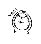 途艸のけっこう使えるユルい猫（個別スタンプ：30）