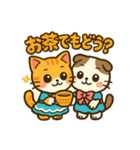 可愛い！猫まみれスタンプ〜第二弾（個別スタンプ：19）