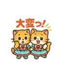 可愛い！猫まみれスタンプ〜第二弾（個別スタンプ：30）