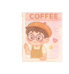 Coffee、ちいさなバリスタ（個別スタンプ：9）