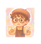 Coffee、ちいさなバリスタ（個別スタンプ：26）