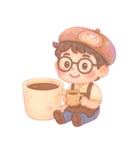 Coffee、ちいさなバリスタ（個別スタンプ：39）