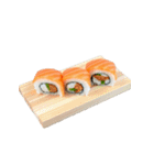終わりなきサーモン寿司パレード（個別スタンプ：3）