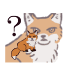 キタキツネです（個別スタンプ：24）
