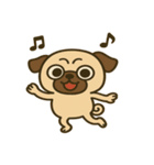カワぶさいくパグくん（個別スタンプ：9）