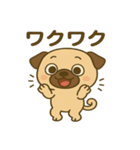 カワぶさいくパグくん（個別スタンプ：29）