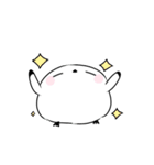 動く！なんだかゆるいシマエナガ（個別スタンプ：4）