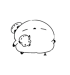 動く！なんだかゆるいシマエナガ（個別スタンプ：23）