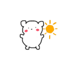 くまだるま（個別スタンプ：1）