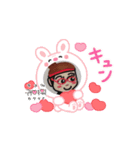 rika_diary_lol の可愛く動くステッカー♡（個別スタンプ：1）