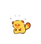 動く！たまごたぬき（個別スタンプ：2）