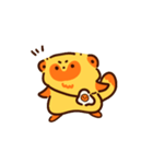 動く！たまごたぬき（個別スタンプ：3）
