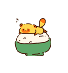 動く！たまごたぬき（個別スタンプ：7）