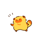 動く！たまごたぬき（個別スタンプ：16）