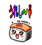 ころころ 寿司 日和 かわいい ギャグ(大)（個別スタンプ：7）