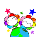 カラフルちゃん ♡ スタンプ（個別スタンプ：12）