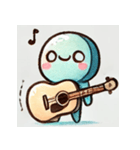 ギター大好きちゃん♪（個別スタンプ：5）