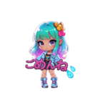Loveっち  GIRLS（個別スタンプ：11）