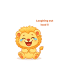 かわいいベビ―ライオンスタンプ（無料）（個別スタンプ：7）