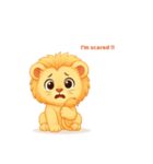かわいいベビ―ライオンスタンプ（無料）（個別スタンプ：11）