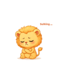 かわいいベビ―ライオンスタンプ（無料）（個別スタンプ：12）