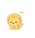 かわいいベビ―ライオンスタンプ（無料）（個別スタンプ：19）