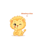 かわいいベビ―ライオンスタンプ（無料）（個別スタンプ：22）