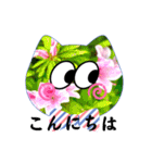 Flowers にゃんず（個別スタンプ：3）