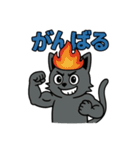 猫のアニキは使いやすい（個別スタンプ：8）
