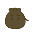 【黒巾着】ゆるっとくろきんちゃん（個別スタンプ：29）