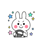 日常白うさぎ①（個別スタンプ：7）