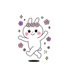 日常白うさぎ①（個別スタンプ：14）