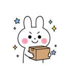 日常白うさぎ①（個別スタンプ：19）