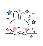 日常白うさぎ①（個別スタンプ：20）
