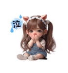 新キャラ✨豚のPちゃん❤️の日常（個別スタンプ：14）