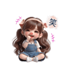 新キャラ✨豚のPちゃん❤️の日常（個別スタンプ：15）