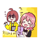 永遠の25歳を自称するかあさんと娘たち。4（個別スタンプ：1）