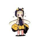 蜂の娘の日常vol.01（個別スタンプ：4）