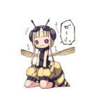 蜂の娘の日常vol.01（個別スタンプ：7）