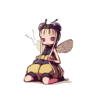 蜂の娘の日常vol.01（個別スタンプ：17）