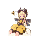 蜂の娘の日常vol.01（個別スタンプ：18）