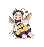 蜂の娘の日常vol.01（個別スタンプ：21）