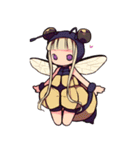 蜂の娘の日常vol.01（個別スタンプ：34）